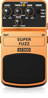 Behringer SF300 Super Fuzz effectpedaal  